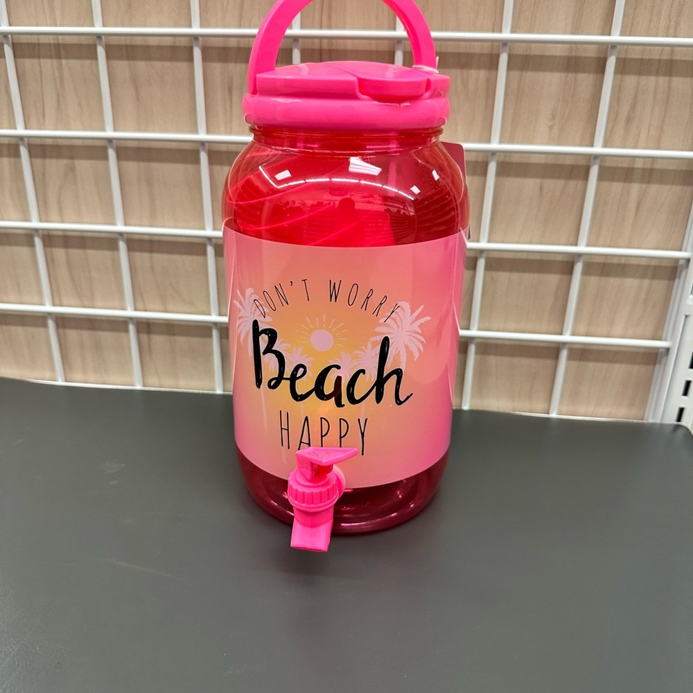 Pink Beach Happy Water Dispenser